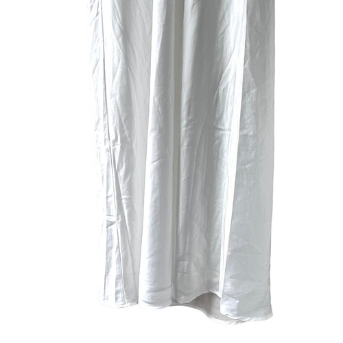 show me your mumu jasmine halter midi dress ivory luxe satin xxsmall xxs - Picture 6 of 9