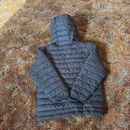 Columbia Puffer Chaqueta Juvenil Pequeña Mujer Chaqueta Negra  - Imagen 7 de 7