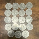 19 Canadian Dollar Coins $1 Commemorative Manitoba BC PEI Winnipeg 1968-1982