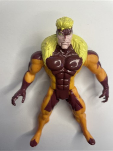 Uncanny X-men Sabretooth 1993 Toy Biz w/ Snarl & Swipe Action Figure Sabertooth - Picture 5 of 8
