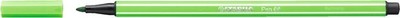 Stabilo Pen 68, 1 Piece of Felt tip, Middle tip Green laubgrün leaf green