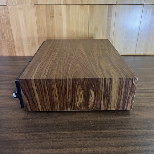 Vintage Cassette Tape Storage Holder 3 Drawer Cabinet- Holds 36 Tapes- Faux Wood - Imagen 5 de 8