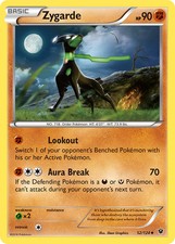 Zygarde (52/124) [XY: Fates Collide] Heavily Played Reverse Holofoil