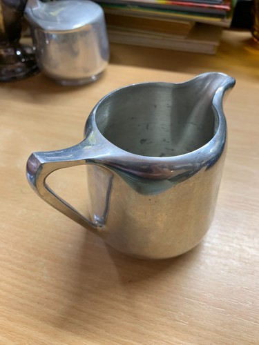 VINTAGE PICQUOT WARE ART DECO 1950s MAGNAILIUM MILK JUG CREAMER (P4) - Picture 5 of 6