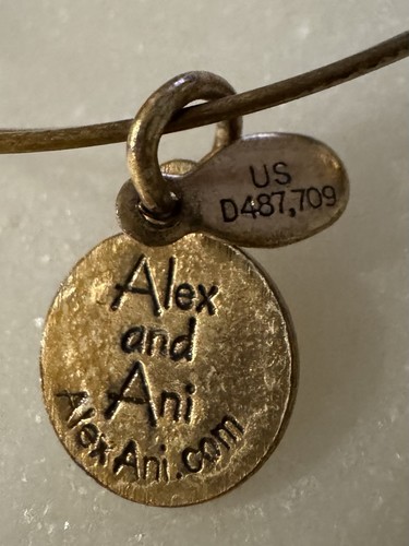 Bracciale Alex e Ani AQUA Giostra Cristallo Turchese Perline RITIRATO - Foto 6 di 11