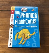 Read with Oxford: Stages 2-3: Biff, Chip and Kipper: My Phonics Flashcards