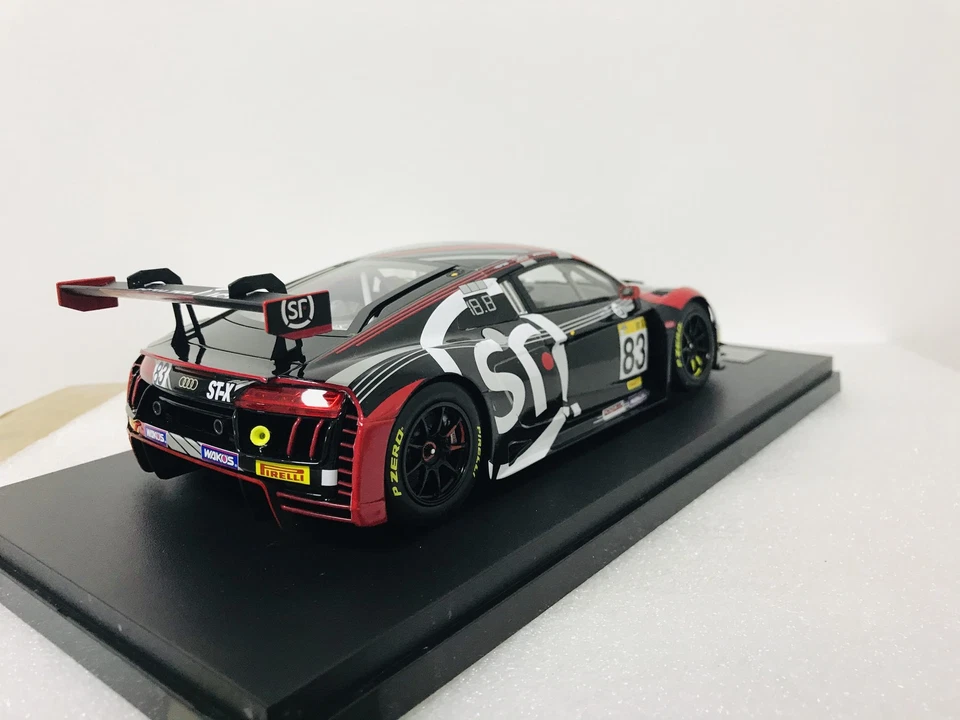 PARAGON 1:18 Original Audi AUDI R8 LMS # 83 SF Express Modelo de Carreras Pintado Foto 3 de 4