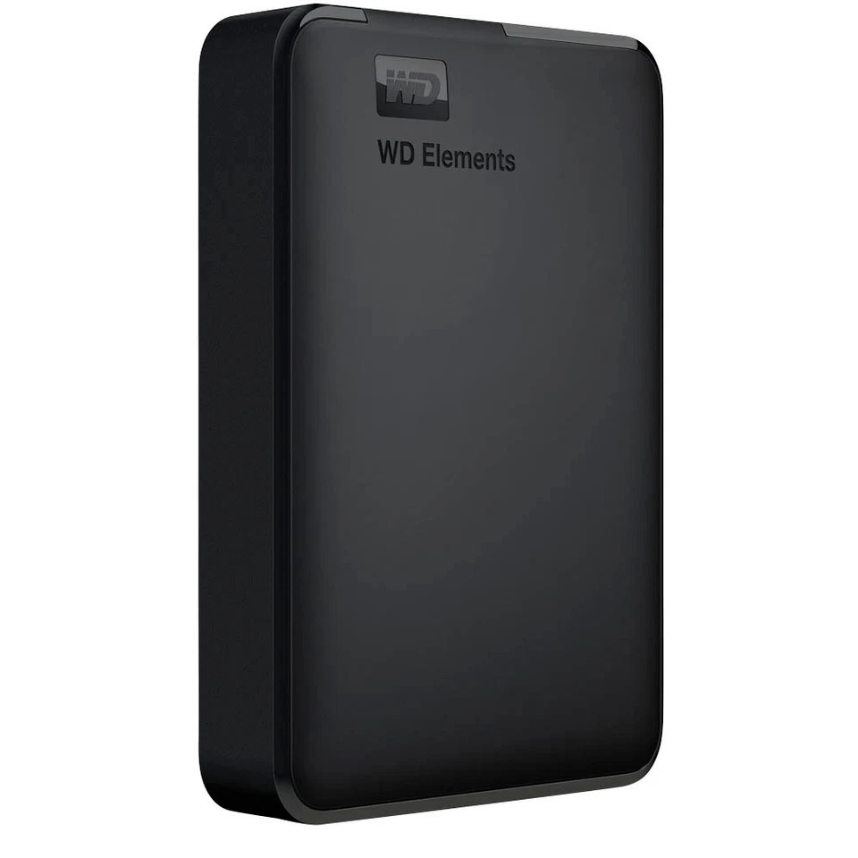 Western Digital Elements Portable 5 TB externe HDD-Festplatte schwarz - Bild 3 von 4