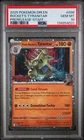 2025 Pokemon DRI EN Pre-Release Staff #096 Rocket's Tyranitar PSA 10