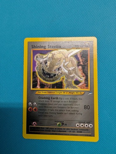 Shining Steelix 112/105 Neo Destiny Holo - Picture 1 of 4
