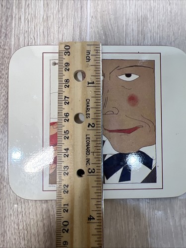 Herren Trinker Untersetzer 6er Set Retro Bargeschirr Kneipe Deko MCM Lustig Cocktail - Bild 7 von 7