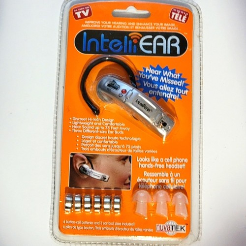 Amplificador de sonido personal Nuvatek Intelli Ear Hi Tech Design apto para ambos oídos marca - Imagen 1 de 4