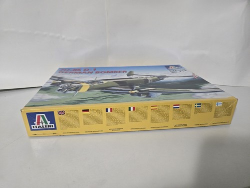 Vintage Italeri 1-72 JU-86 D-1 German Bomber OBOC New Nice - Picture 2 of 5