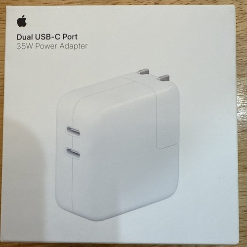 Adaptateur secteur double port USB-C Apple MNWP3AM/A - Blanc