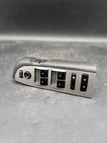 2007-2014 Silverado 1500 Crew Cab Master Window Mirror Lock Switch Black
