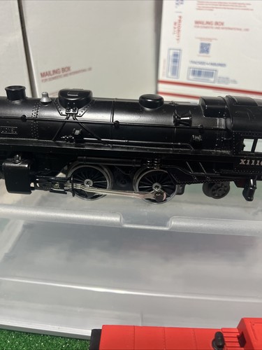 Lionel O Gauge X1110 4-4-2 Steam Loco Whistle Tender Scout Caboose SP 6357 8050t - Picture 3 of 15