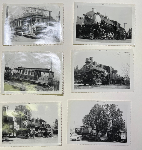30 fotos vintage de trenes de ferrocarril 1962/1963 - Railroadiana - CA/NV/AZ/NM - Imagen 3 de 6