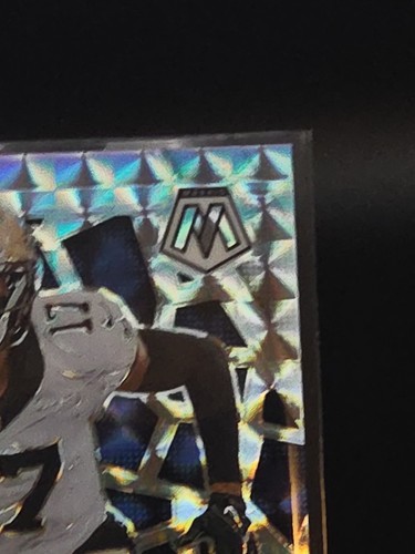 2025 Panini Mosaic Football A.T. Perry Scripts #SCR-ATP Silver Mosaic Auto  - Picture 3 of 6