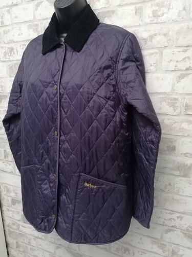 Barbour Jacke Lila UK Größe 12 Damen. - Bild 4 von 10
