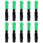 10 sztuk Szybkie złącze światłowodowe Jednomodowy adapter optyczny Wtyczka modemu światłowodowego