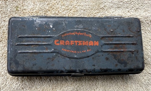 VINTAGE 1940'S =V= CRAFTSMAN 1/4 INCH DRIVE SOCKET SET AS PICTURED - Picture 2 of 12