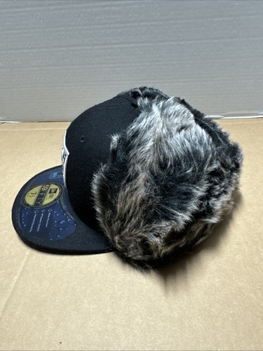 New Era 59Fifty Hundeohr Las Vegas Raiders schwarz 7 3/4 - Bild 2 von 5