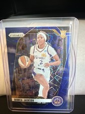 2024 Panini Prizm WNBA - Rickea Jackson #60 Blue Velocity Prizm (RC)