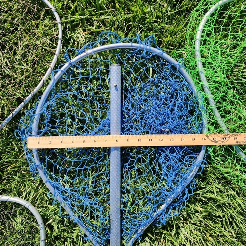 Juego de 4 redes de pesca - Red de desembarco serie Sportsman, aro 17 x 19, trucha, etc. - Imagen 5 de 13