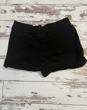 Capezio youth black jazz dance shorts Sz Intermediate