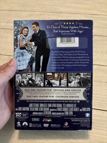 It's a Wonderful Life DVD Platinum Anniversary Edition Slipcover SEALED - Picture 2 of 5