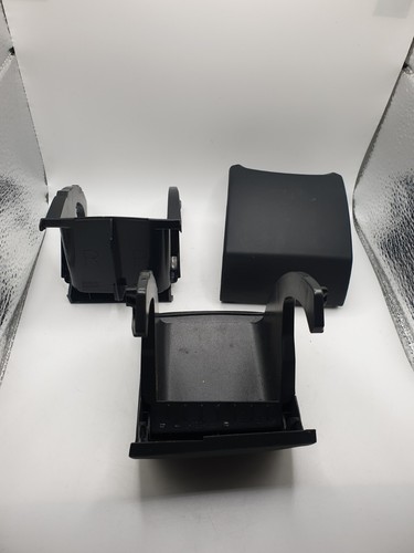 Toyota Yaris Front Dashboard Storage Units Set Of Three Genuine OEM 2010 Model - Picture 5 of 7