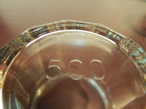 4er Set LUMINARC 10 Panel 500 ml (16,9 oz) klare Arbeitsgläser - 3,75" hoch - Bild 16 von 21