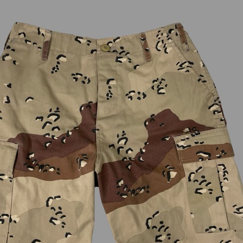 Vintage Military Desert Camo Cargo Shorts Size Small Regular 30 - 第 3/5 張圖片