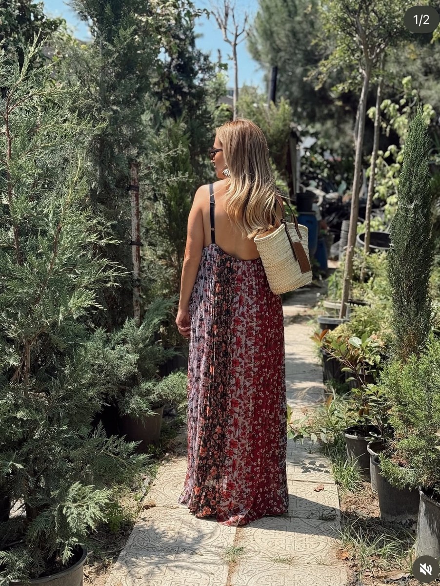 ZARA NEW SS25 FLORAL PRINT DRESS ZW COLLECTION 7521/040