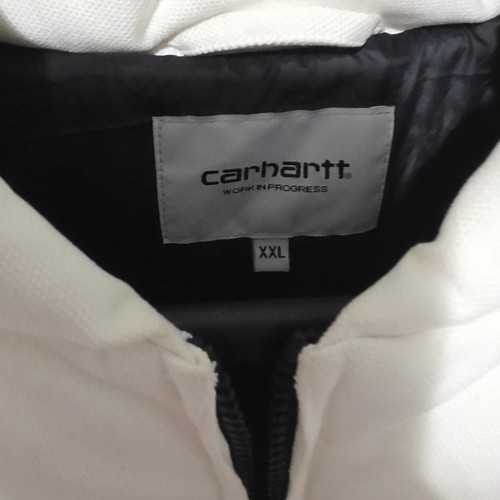 Carhartt WIP Work In Progress White Brooke Puffer Vest XXL - Picture 5 of 7