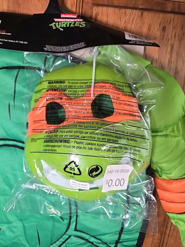 Rubies Teenage Mutant Ninja Turtles Donatello 2-teiliges Kostüm Jungen M 7-8 Halloween - Bild 5 von 6