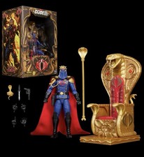 PREORDER Gi Joe Classified 221 King Cobra Commander With Throne