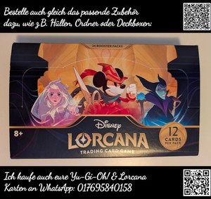 Disney Lorcana - The first Chapter FIRST print booster box english