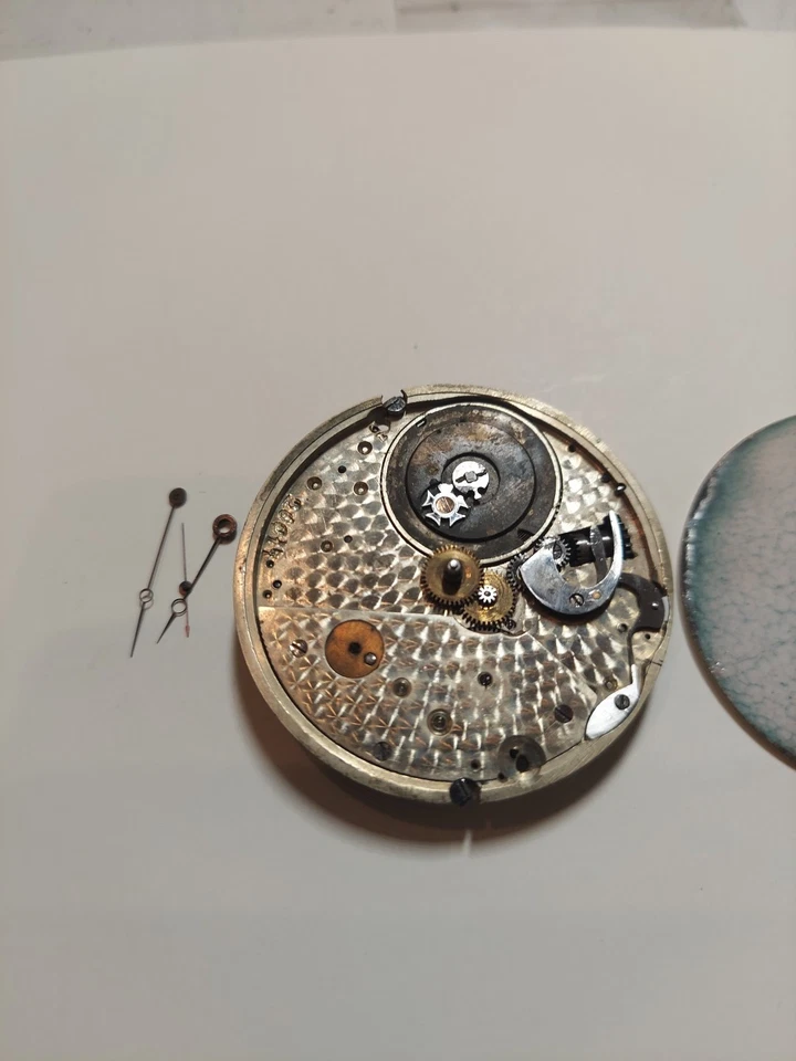 Карманные часы Ulysse Perret Locle высокого класса с механизмом мужские швейцарские полностью украшенные драгоценностями - Изображение 3 из 4