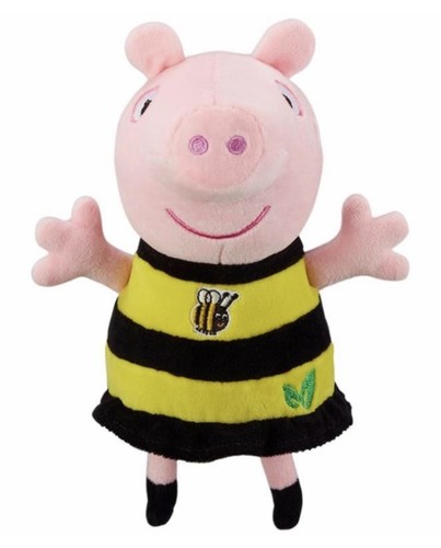 Peppa Pig 20cm /8” Plush Bee Peppa BRAND NEW & BOXED - Picture 2 of 3