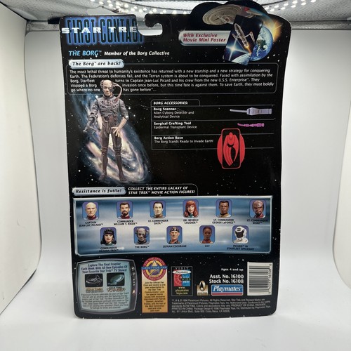 Figura de acción The BORG Star Trek First Contact Playmates 1996 - Imagen 2 de 3