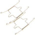  2 Pcs Wall Hook Plate Display Decorative Hangers for Hanging Holder