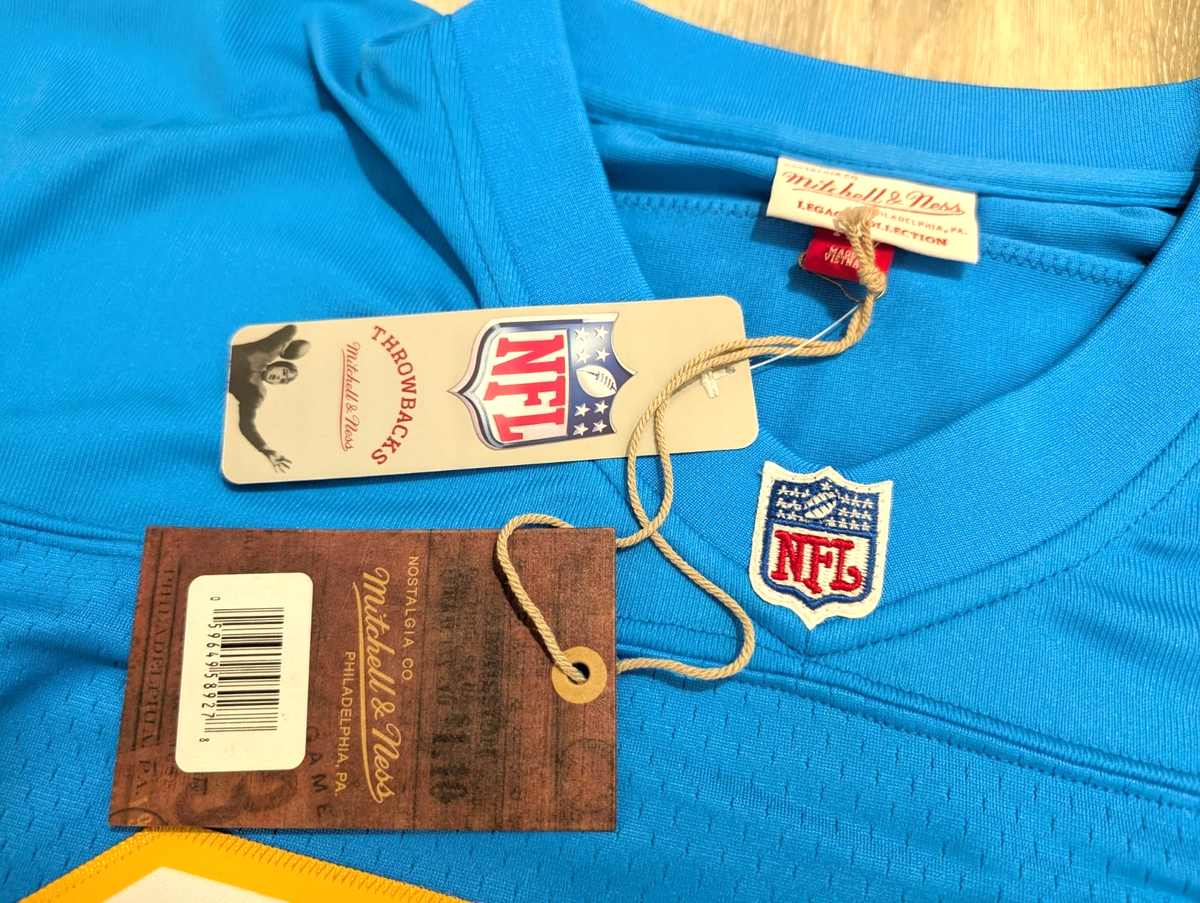 NWT Natrone Means San Diego Chargers 1994 Mitchell & Ness NFL