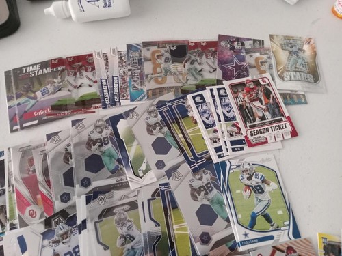 CEEDEE LAMB 144 CARD LOT INSERTS PRIZMS PARALLELS 42 RCs DALLAS COWBOYX 🏈 - Picture 5 of 7