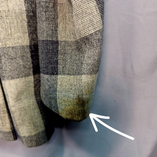 Cappotto sportivo blazer lana vintage Hammonton Park Glen plaid pannello finestra 44R USA foro - Foto 4 di 13