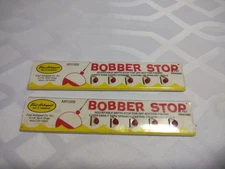 Two Packs Of Vintage Fred Arbogast Bobber Stops New In Original Packaging AR1000