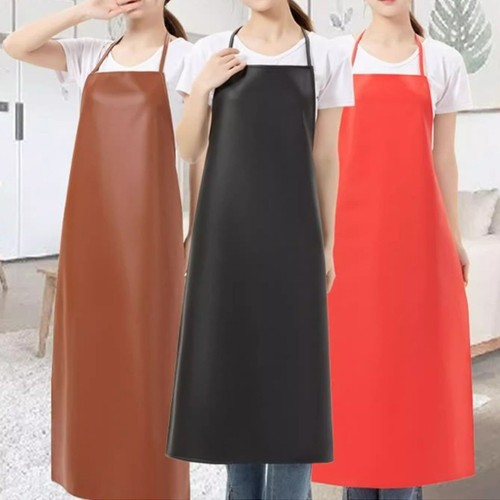 PU Leather Welding Waterproof Thermal Insulation Anti Scalding Aprons - Picture 4 of 15