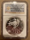 2013 W AMERICAN SILVER EAGLE NGC SP70 ENHANCED FINISH EARLY RELEASES STAR LABEL