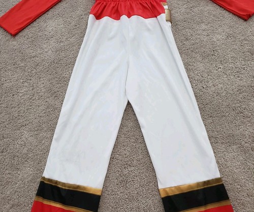 Disfraz de Halloween Saban's Power Rangers Megaforce Rojo Máscara de una pieza Talla M (7-8) - Imagen 8 de 15