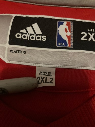 Houston Rockets Men’s 2XL Adidas L/S Basketball Warm Up Shooting Shirt Ming Y2K - Picture 9 of 17